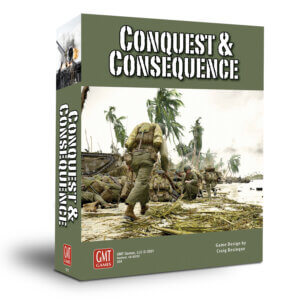 conquest and consequence gmt games wargame box cover