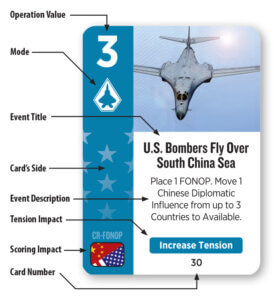 Event card from Flashpoint: South China Sea