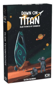 Dawn on Titan board game Alien Technology Expansion box