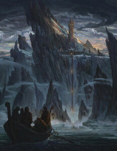 illustration of Revel's End prison from D&D's Forgotten Realms setting